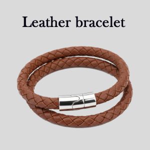 Leather bracelet